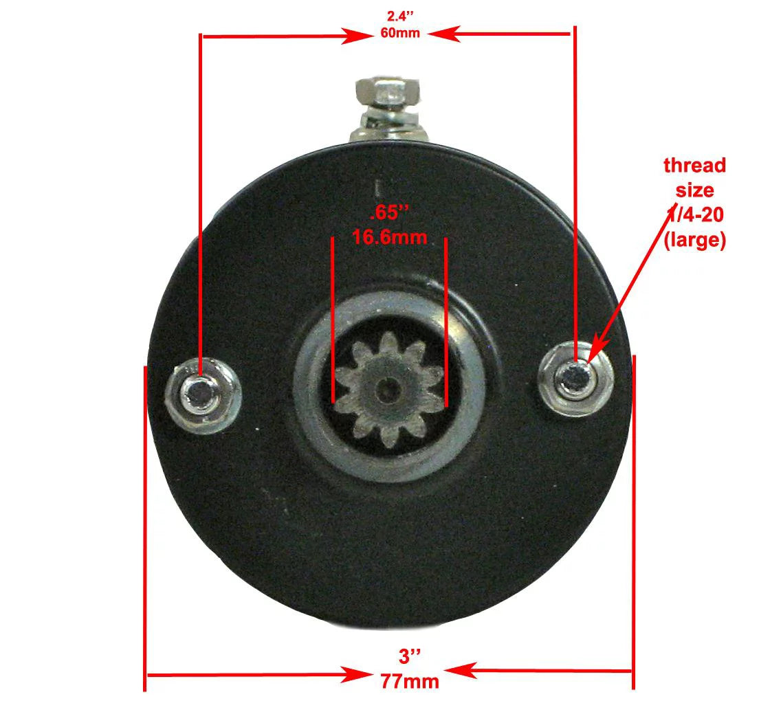 Starter And Solenoid K17560