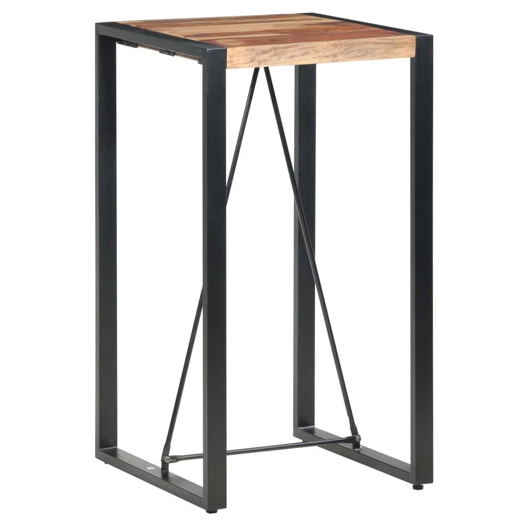 Solid Sheesham Wood Bar Table Z561