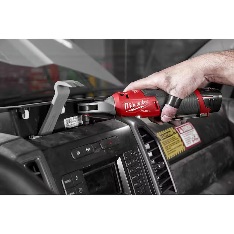 12V Lithium-Ion Brushless Cordless 1/4 in. Ratchet with Flood Light Q915931