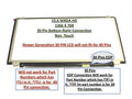 15.6" Wxga HD LED Laptop LCD Screen S173355