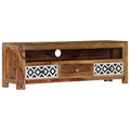 Sheesham Wood TV Stand with 3 Drawers U800