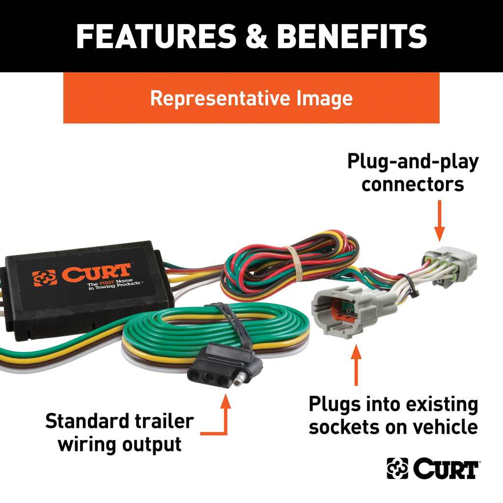 4-Pin Trailer Wiring Harness X9011