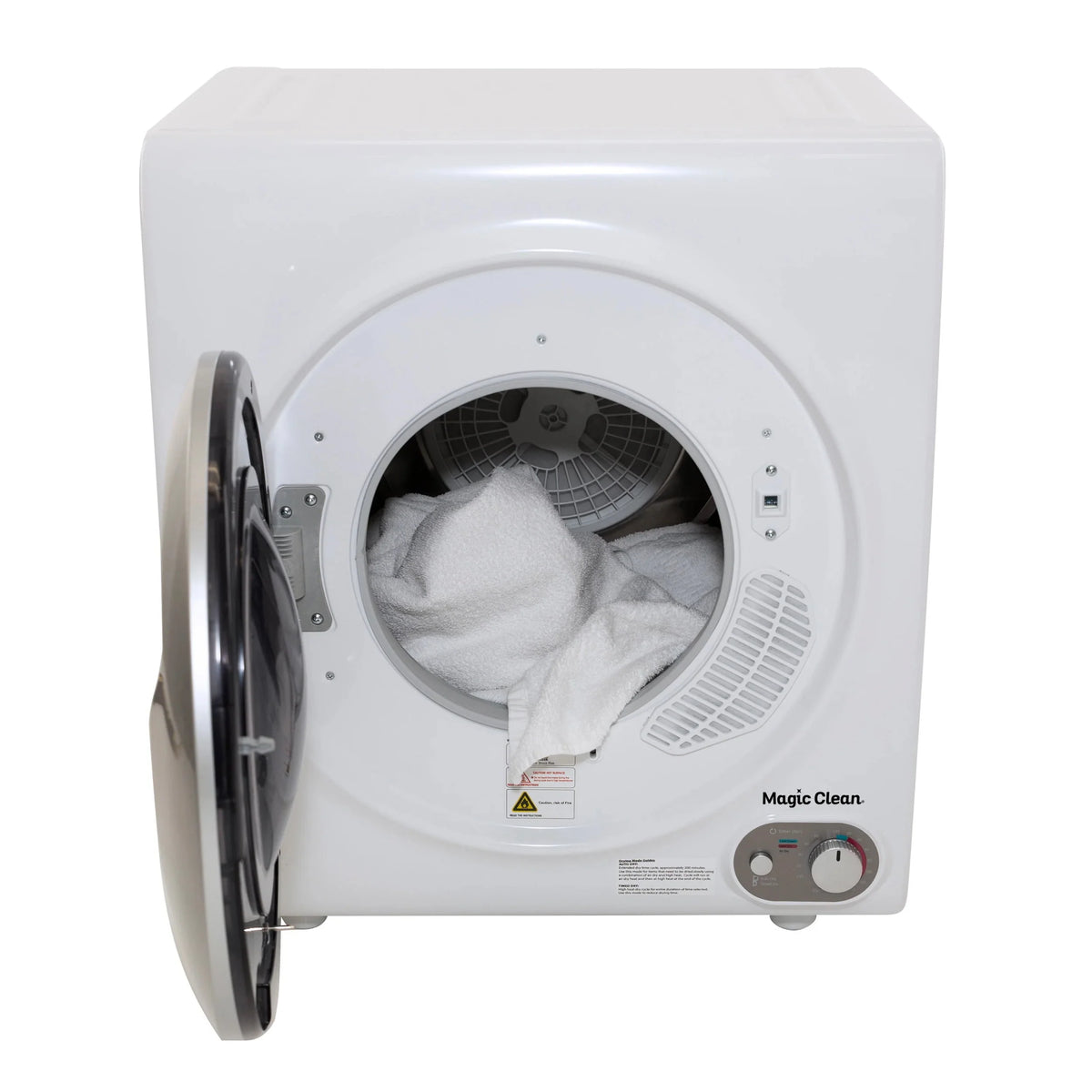2.6 Cu. ft. Front Load White Electric Portable Dryer G429049