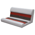 Gray Navy Blue Boat Seat and Backrest Cushion Set Q3359