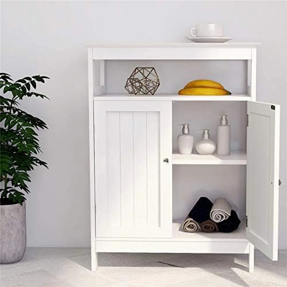 Sideboard Cabinet with Natural Rattan Doors and Solid Wood Feet A519
