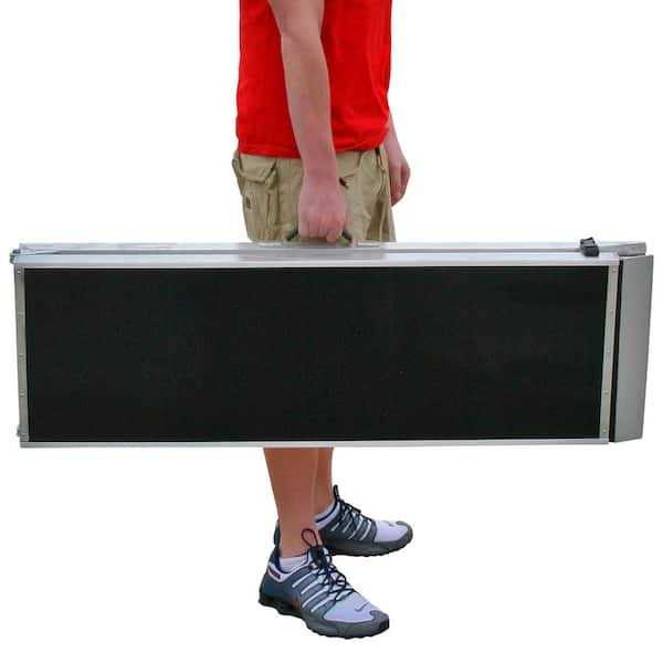 8 ft. Lightweight Portable Folding Aluminum Pet Ramp D9919