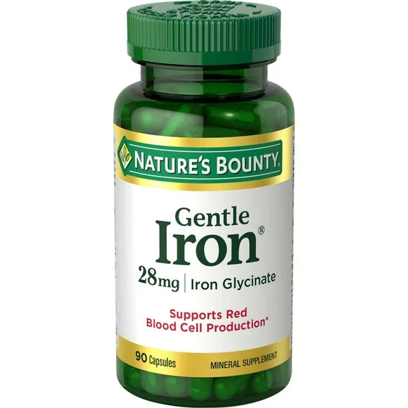 Iron Glycinate 28 mg Capsules 90 Ct U708