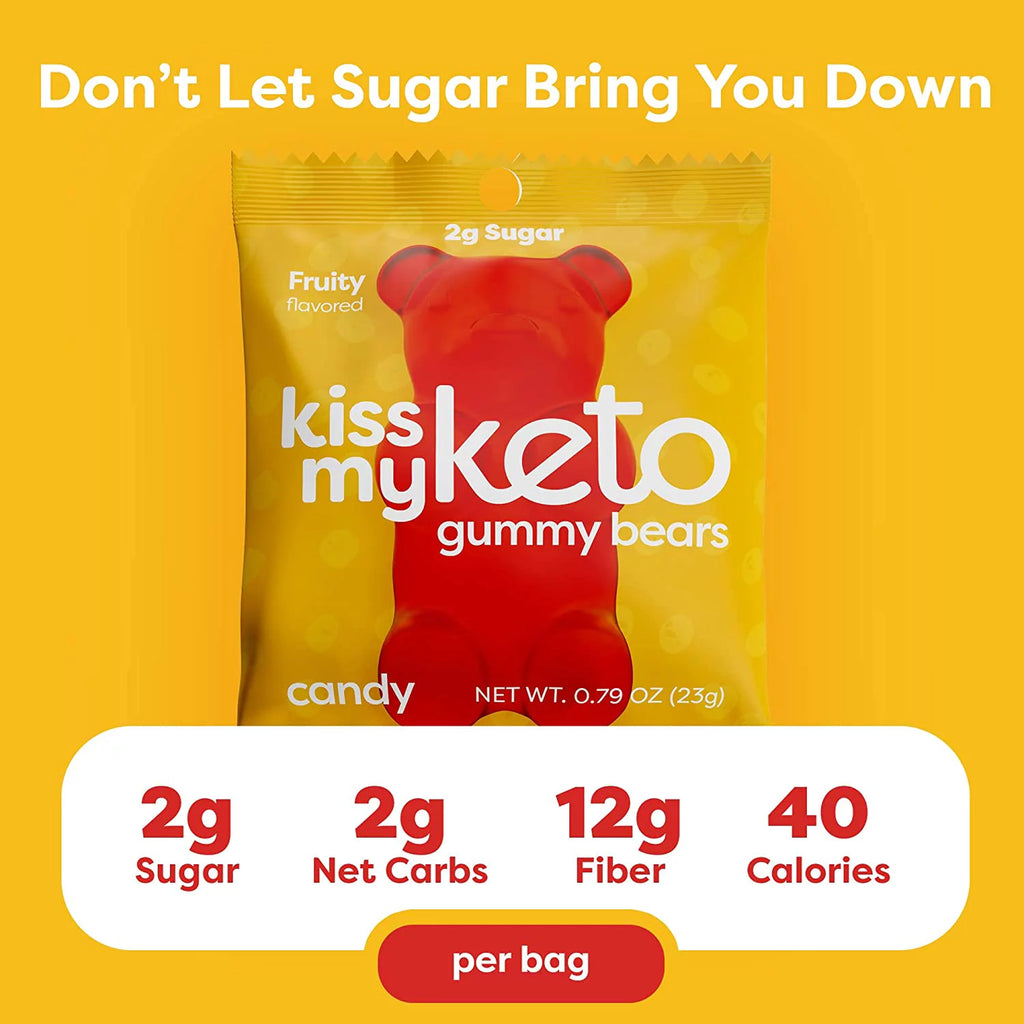 Low Carb Vegan Gummy Candy 48-pack X5798